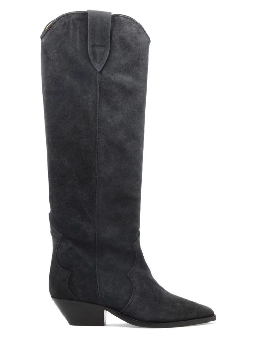 Isabel Marant Denvee Pointed Toe Knee Length Boots - Picture 2 of 8